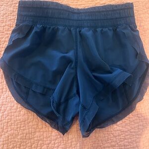 Lululemon Athletica Deep Blue Athletic Shorts